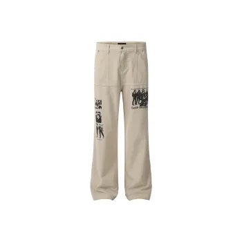 GBXM Jeans Unisex Apricot