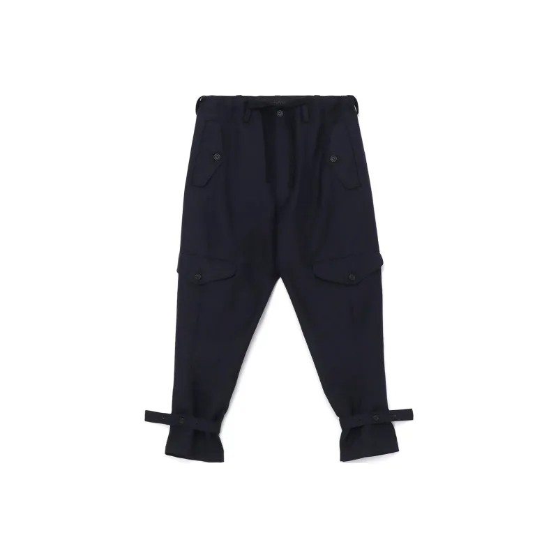 Yohji Yamamoto S'YTE Cargo Pants Unisex Marine Blue-0