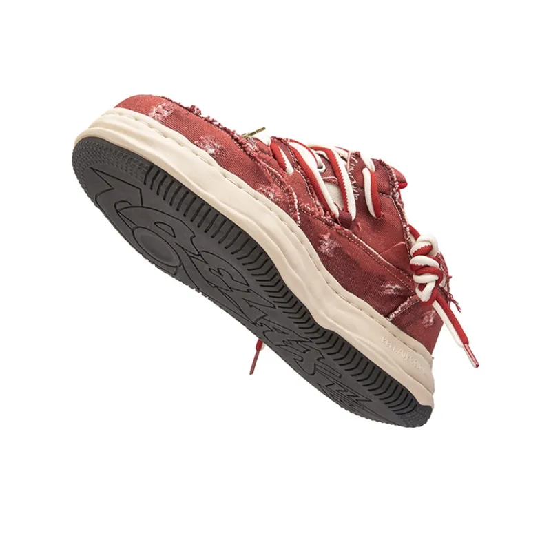 RELAXURSELF Anti Slip And Wear Resistant Height Increasing Low Top Skateboard Shoes Unisex-6