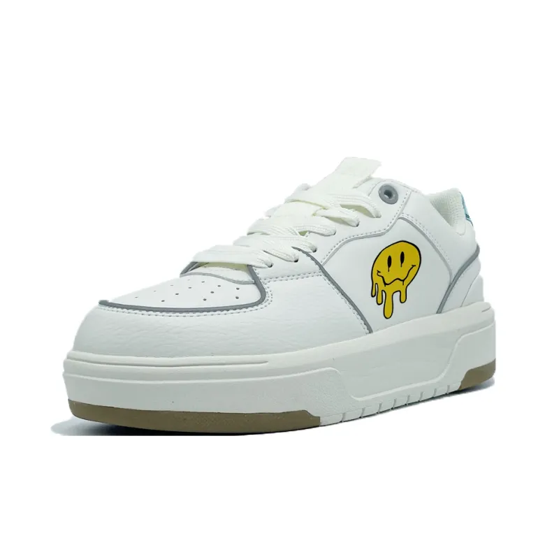 PAIN OR PLEASURE Skateboard Shoes Unisex White Gray-1