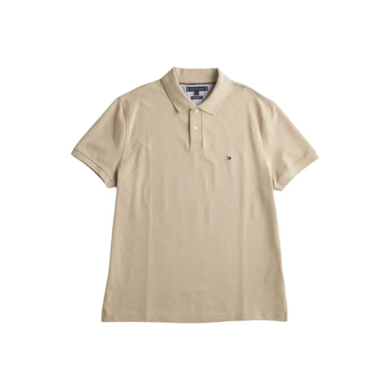 Tommy Hilfiger Polo Shirt Men's Beige-0