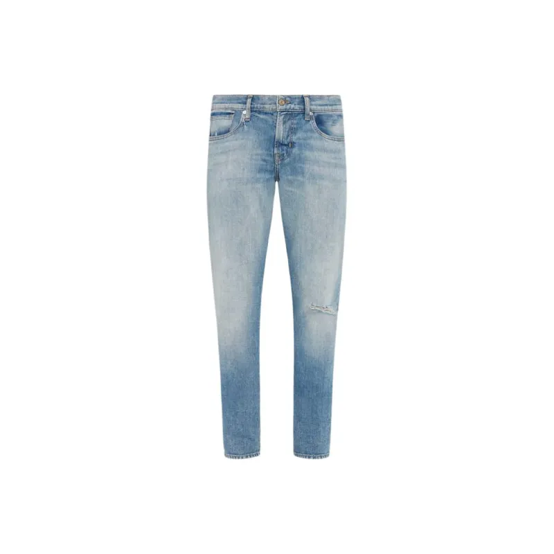 7 FOR ALL MANKIND Jeans Men's Denim Light Blue-0