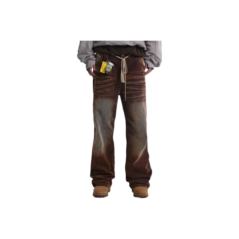 Merge Lab. Jeans Unisex Flame Brown-0