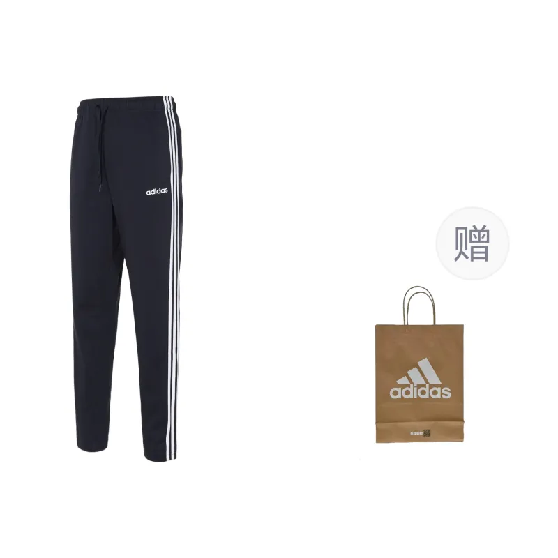Adidas Knitted Sports Pants Men's Legend Ink-0