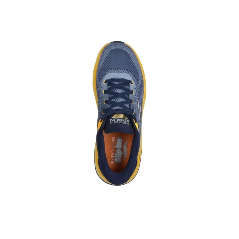 Skechers MAX CUSHIONINGARCHFIT 2.0 Low Top Running Shoes Men's Blue-3