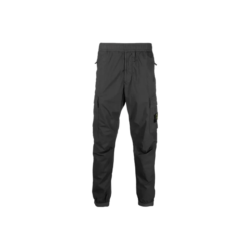 STONE ISLAND SS23 Casual Pants Men's Carbon Gray-0