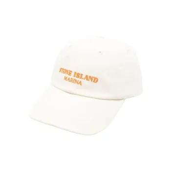 STONE ISLAND Logo embroidered Cap