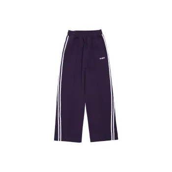 NERDY Casual Pants Unisex Dark Purple