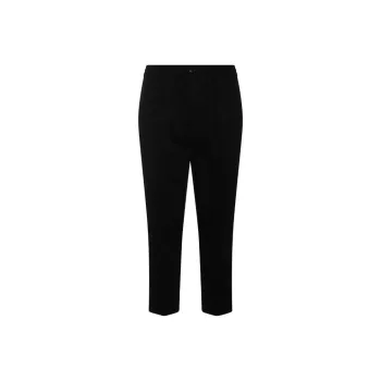 AMIPARIS Elastic Waist Straight Leg Trousers