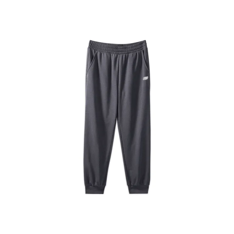 Skechers Colorful Knitted Sports Pants Men's Odyssey Gray-0