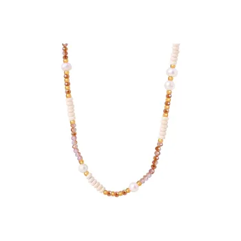 ZHENZHUAOMI Pearl Collarbone Chain Necklace Women's