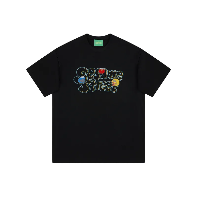 SESAME STREET Short Sleeved T Shirts Unisex-0