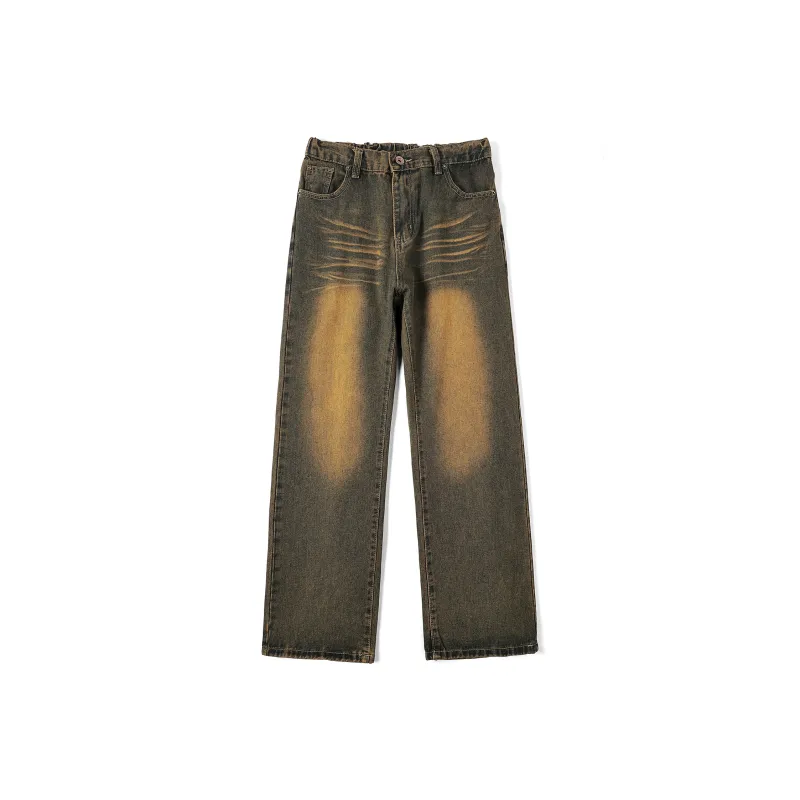 Kudamm Jeans Unisex Vintage Blue-0