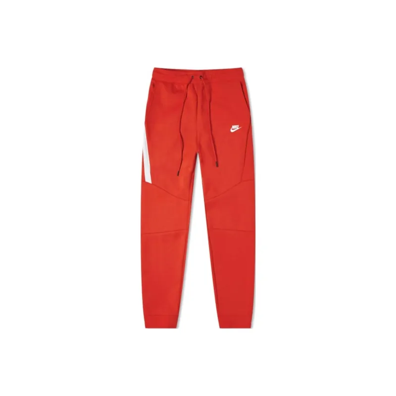 Nike Knitted Sports Pants Men's Red-0