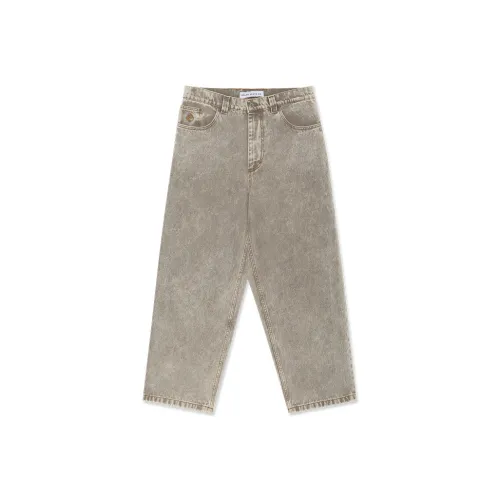 POLAR SKATE CO Big Boy Jeans Unisex Light Snowflake Brown