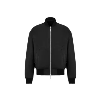 DIOR Leather Jacket Men's Black
