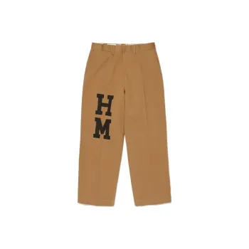 HUMAN MADE FW24 Autumn/Winter Collection Casual Pants Unisex Light Umber