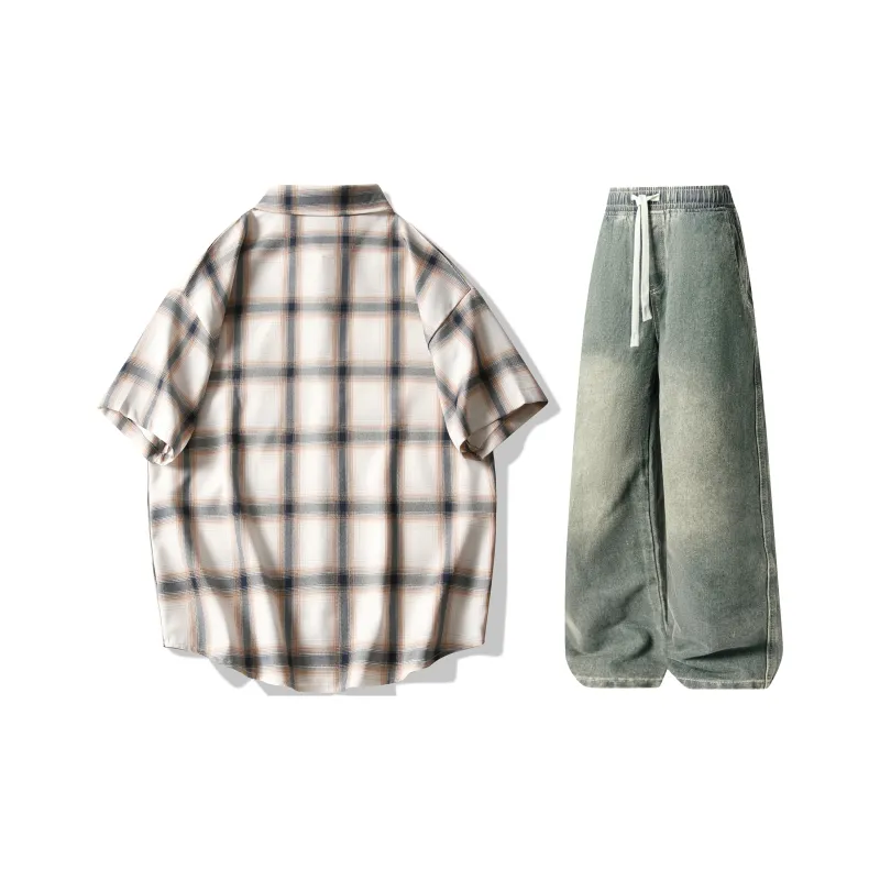 A.X.S.K Shirt Matching Set Unisex-21