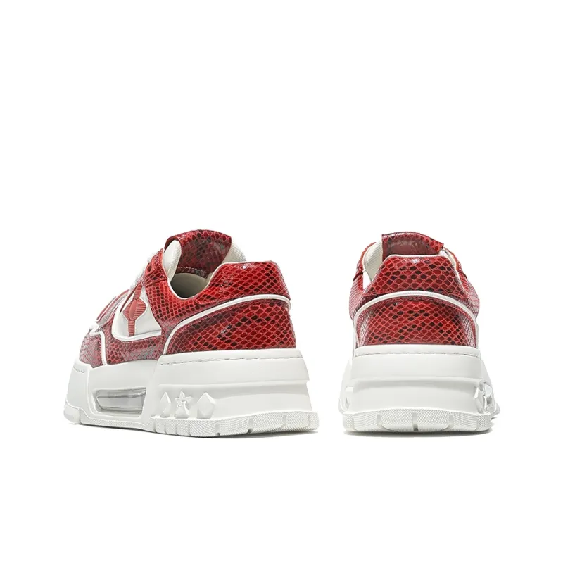 MOERBAI Lava Series Height Increasing Low Top Casual Shoes Men's-11