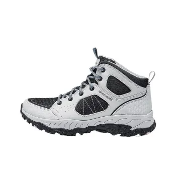 Skechers OUTDOOR Cushioning, Slip Resistant, And Abrasion Resistant Mid Top Outdoor Shoes Women's Gray