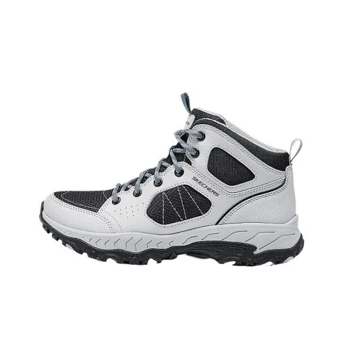 Skechers OUTDOOR Cushioning, Slip Resistant, And Abrasion Resistant Mid Top Outdoor Shoes Women's Gray