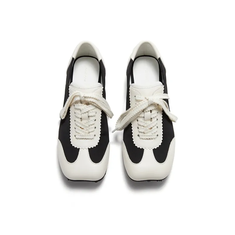 Marie Claire Low Top Casual Shoes Women's Reverse Black+White-2