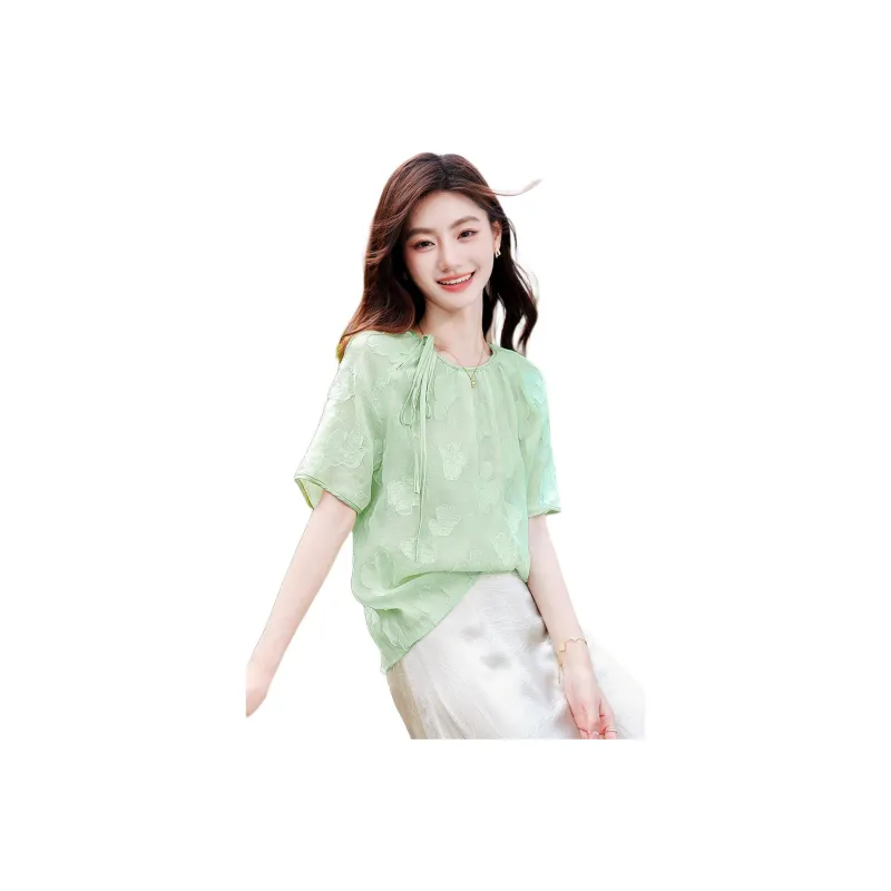 Like The Age Of Water Shirt Women's Green-1