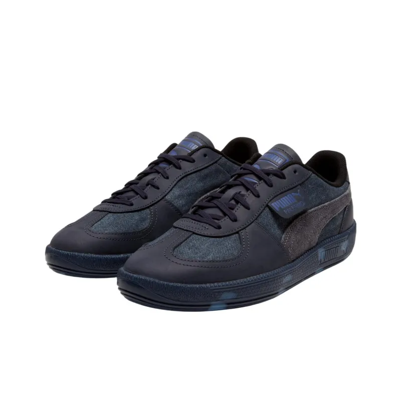 PUMA Palermo Anti Slip Wear Resistant Low Top Skateboard Shoes Men's Blue Gray-2