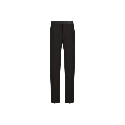 DIOR knitted-motif With Dior Oblique Belt Casual knitted-motif Men's Black
