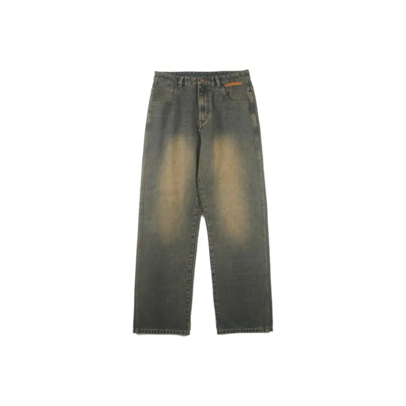 MindBridge Jeans Unisex Yellow Mud-0