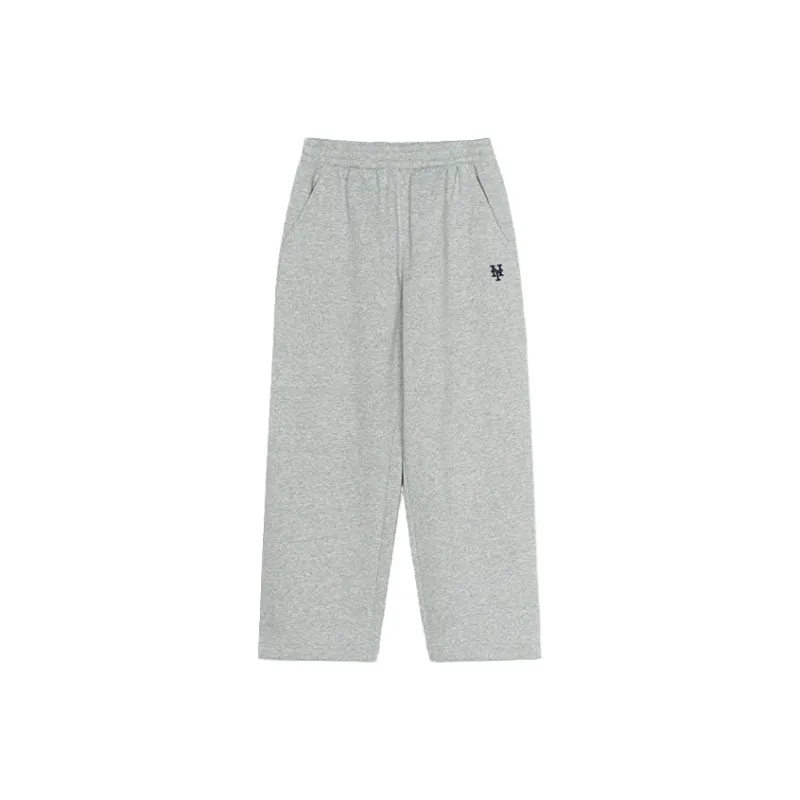 MLB New York Mets Casual Pants Unisex Light Gray-0