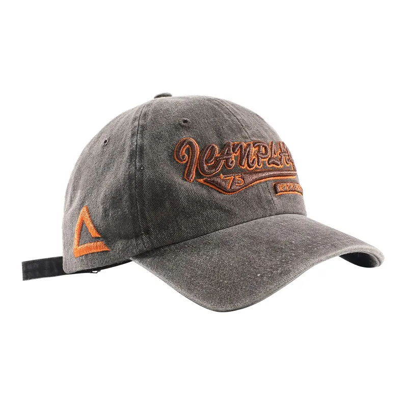 PEAK Cotton Baseball Caps Unisex-1