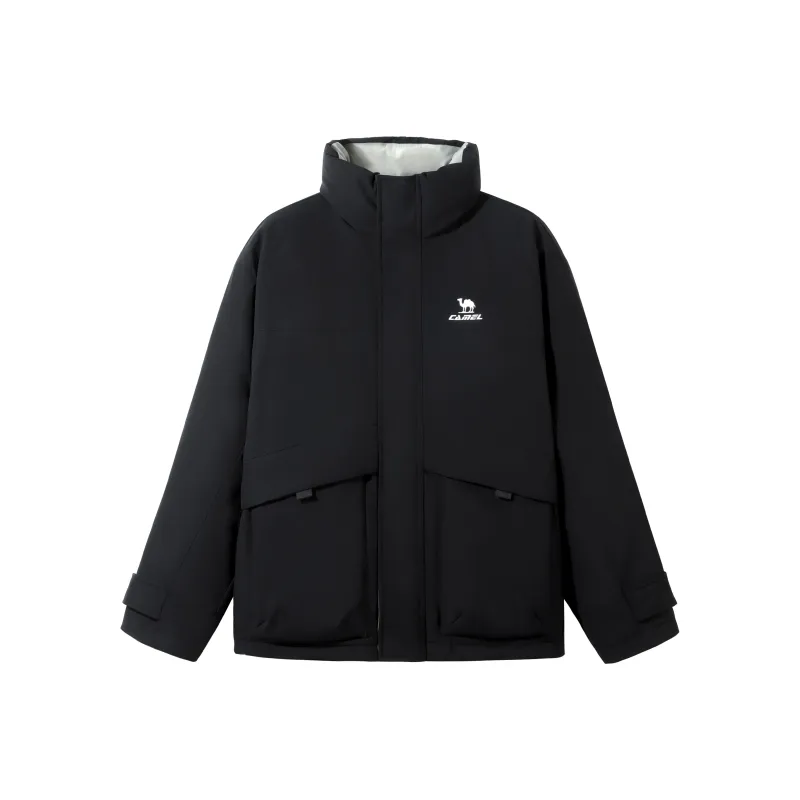CAMEL Warm Fleece Series Down Jacket Unisex-0