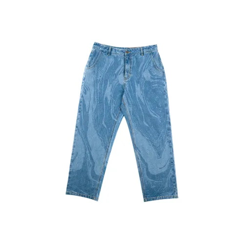 AVENUE&SON Jeans Unisex Water Ripple