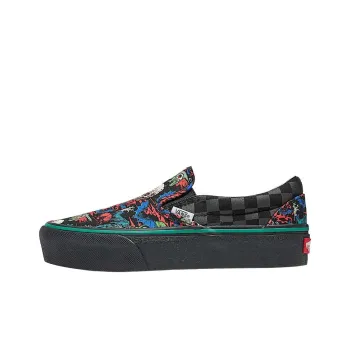 Vans Slip on Low Top Skateboard Shoes Unisex Black