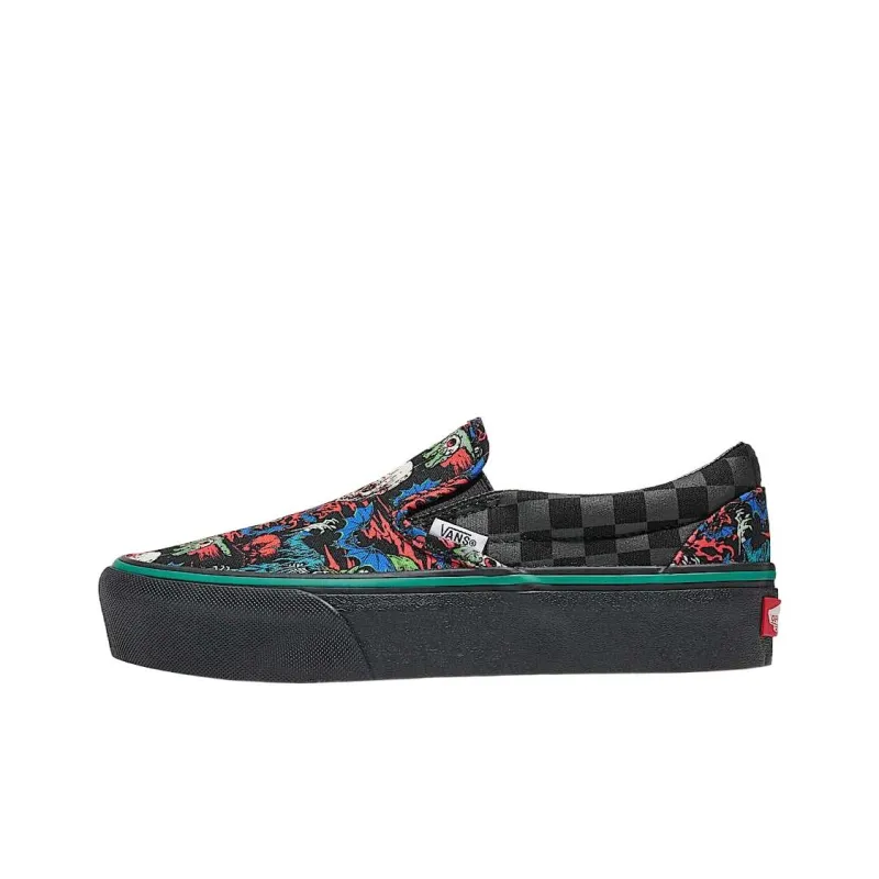 Vans Slip on Low Top Skateboard Shoes Unisex Black-0