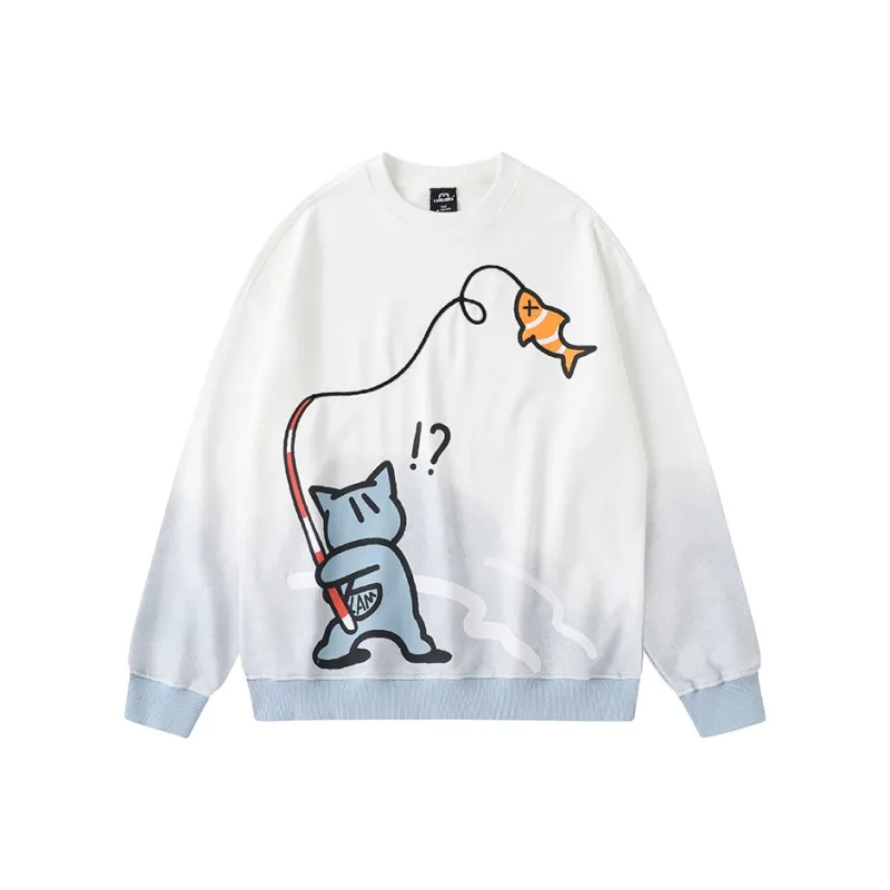LAMLICKA Sweatshirt Unisex White-0