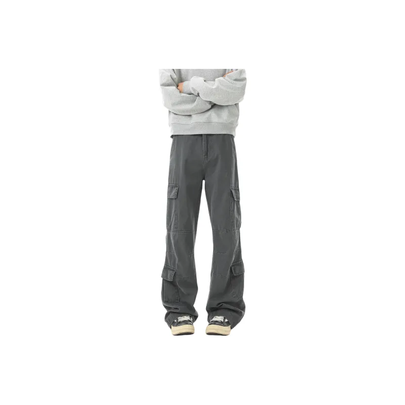 ZYKY Cargo Pants Unisex Gray-0