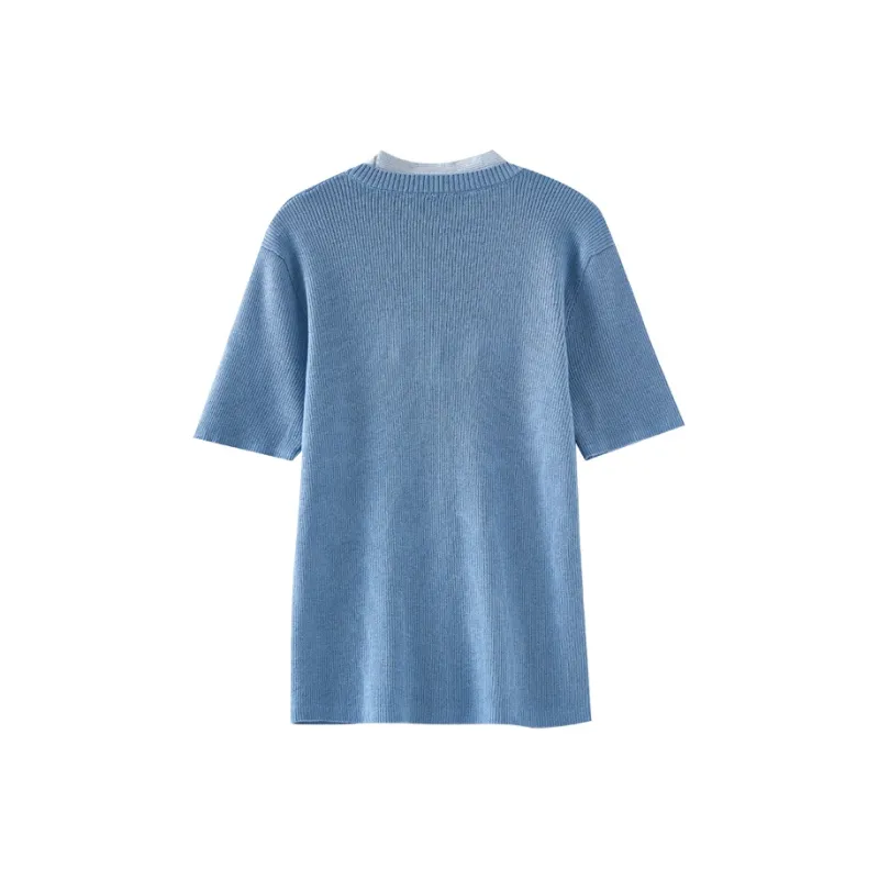 OUNIXUE Summer Knitwear Women's-3