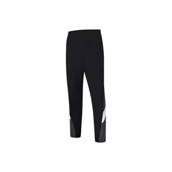 QIAODAN Knitted Sweatpants Men's Black/Lightning Gray
