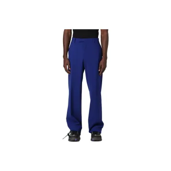 OFF WHITE Casual Pants Loose Fit Men's Blue