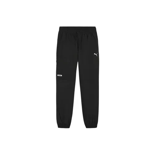 PUMA DESERT ROAD Men's Cargo Pants Knitted Sweatpants Men's Black