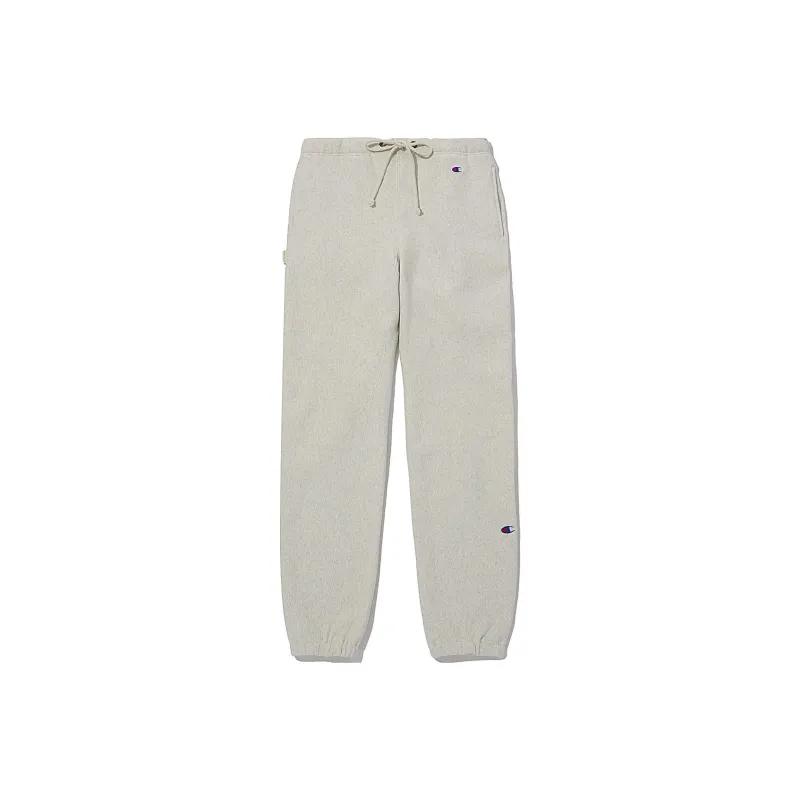 Champion x N.Hoolywood Reverse Weave Knitted Sports Pants Unisex Gray-0