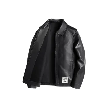 LISENPOK Leather Jackets Unisex