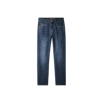 HLA Jeans Men Denim Blue Transitional Color Dark 05