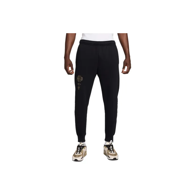 Nike Knitted Sports Pants Men's Black-0