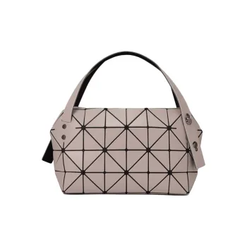 ISSEY MIYAKE Boston Polyvinyl Chloride Resin Boston Bag Handbag Regular Women's Taupe