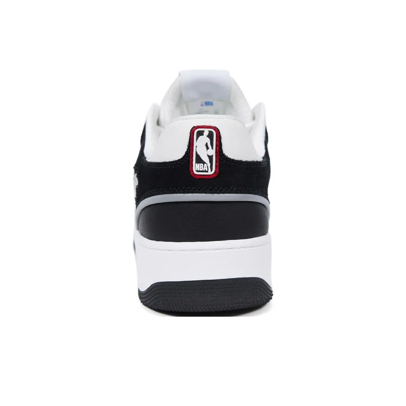 JACK JONES· JACK&JONESxNBA Low Top Skateboard Shoes Unisex S03 Black-4