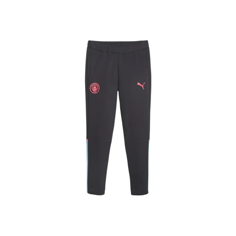 PUMA Manchester City Knitted Sweatpants Men's Dark Marine Blue-0