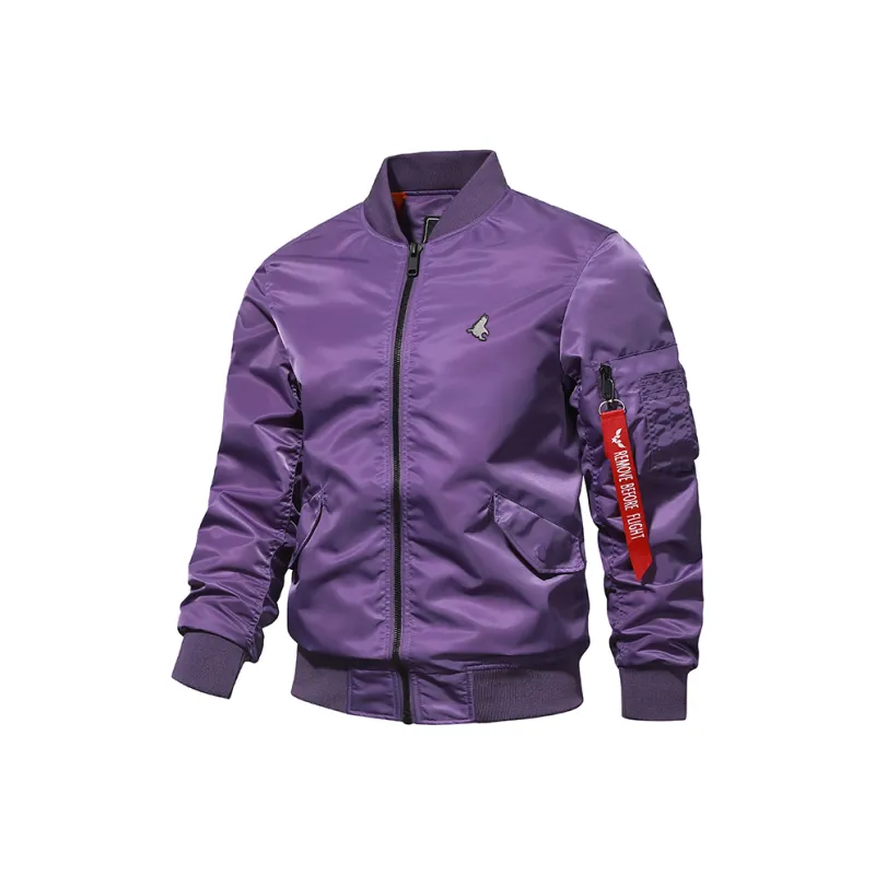 TREK&TRAVEL Baseball Jacket Men's-4